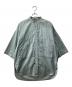 MAISON SPECIAL（メゾンスペシャル）の古着「バンドカラーシャツ」｜スカイブルー