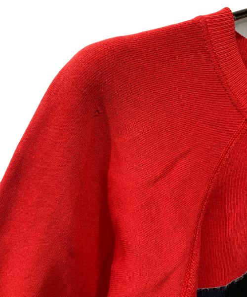Hanes（ヘインズ）Hanes (ヘインズ) 80s-90s/USA製/ラグランスウェット レッド サイズ:Lの古着・服飾アイテム