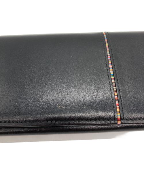 PAUL SMITH（ポールスミス）PAUL SMITH (ポールスミス) 長財布 ブラックの古着・服飾アイテム