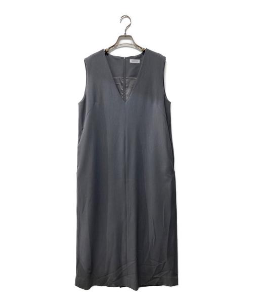 BARNEYS NEWYORK（バーニーズ・ニューヨーク）BARNEYS NEWYORK (バーニーズ・ニューヨーク) ワンピース グレー サイズ:40の古着・服飾アイテム