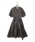 3.1 phillip lim（スリーワンフィリップリム）の古着「ベルテッド Vネック ロング ワンピース」｜グレー