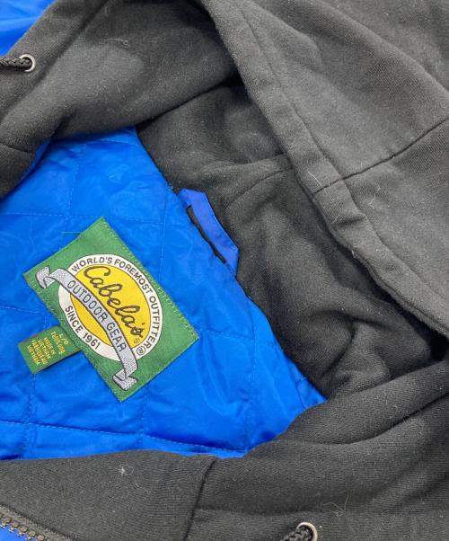 Cabelas（カベラス）Cabelas (カベラス) 90s－00s/フーデッド中綿ジャケット ネイビー サイズ:Lの古着・服飾アイテム