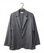 ATONエイトン）の古着「テーラードジャケット/WOOL TROPICAL JACKET」｜グレー