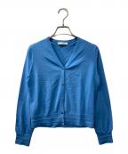 ANAYIアナイ）の古着「レーヨンカーディガン」｜ブルー