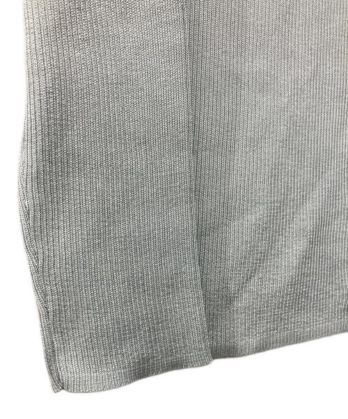ANAYI（アナイ）ANAYI (アナイ) アセテートポリエステルVネック/ニットカーディガン グリーン サイズ:38の古着・服飾アイテム