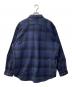 Eddie Bauer (エディーバウアー) チェックネルシャツ ネイビー サイズ:XXL：4000円