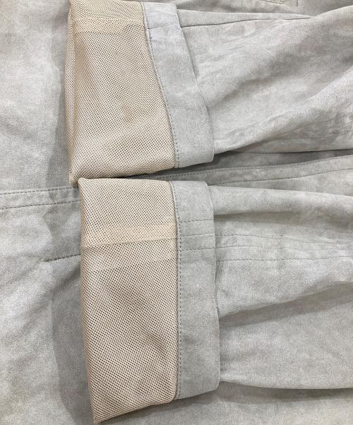allegri（アレグリ）allegri (アレグリ) フェイクスウェードジャケット グレー サイズ:Lの古着・服飾アイテム