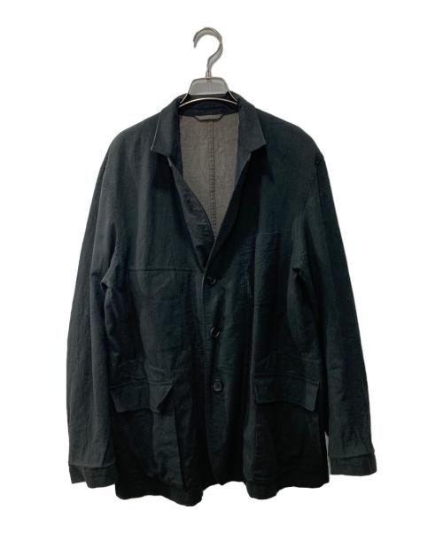 ISSEY MIYAKE MEN（イッセイミヤケメン）ISSEY MIYAKE MEN (イッセイミヤケメン) リネンリバーシブルジャケット グレー サイズ:2の古着・服飾アイテム