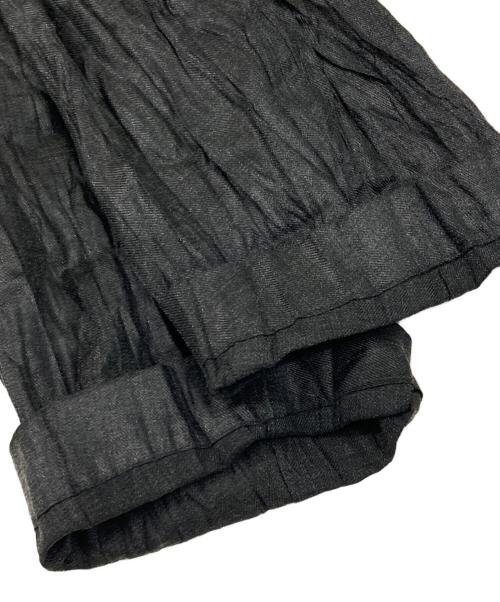 ISSEY MIYAKE（イッセイミヤケ）ISSEY MIYAKE (イッセイミヤケ) プリーツジャケット/バンドカラージャケット ブラック サイズ:-の古着・服飾アイテム