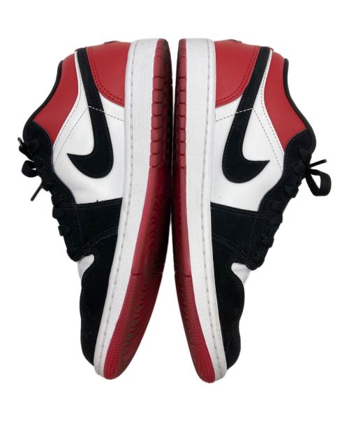 NIKE（ナイキ）NIKE (ナイキ) Air Jordan 1 Low SE レッド×ホワイト サイズ:25の古着・服飾アイテム