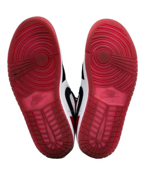 NIKE（ナイキ）NIKE (ナイキ) Air Jordan 1 Low SE レッド×ホワイト サイズ:25の古着・服飾アイテム
