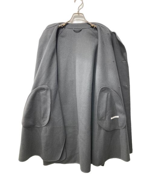 BEAUTY&YOUTH UNITED ARROWS（ビューティーアンドユースユナイテッドアローズ）BEAUTY&YOUTH UNITED ARROWS (ビューティーアンドユースユナイテッドアローズ) リバー ポンチョコート グレー サイズ:Mの古着・服飾アイテム