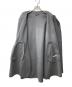 中古・古着 BEAUTY&YOUTH UNITED ARROWS (ビューティーアンドユースユナイテッドアローズ) リバー ポンチョコート グレー サイズ:M：8000円