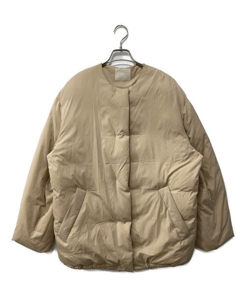 Plage（プラージュ）Plage (プラージュ) ダウンジャケット/SOFT MINIMAL DOWN コート ダウン ベージュ サイズ:38の古着・服飾アイテム