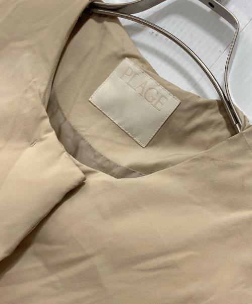 Plage（プラージュ）Plage (プラージュ) ダウンジャケット/SOFT MINIMAL DOWN コート ダウン ベージュ サイズ:38の古着・服飾アイテム