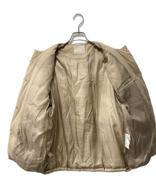 Plage（プラージュ）Plage (プラージュ) ダウンジャケット/SOFT MINIMAL DOWN コート ダウン ベージュ サイズ:38の古着・服飾アイテム