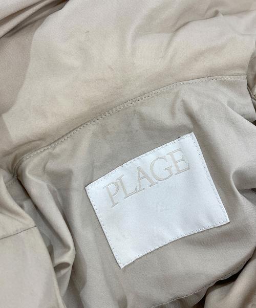 Plage（プラージュ）Plage (プラージュ) ダウンジャケット/SOFT MINIMAL DOWN コート ダウン ベージュ サイズ:38の古着・服飾アイテム