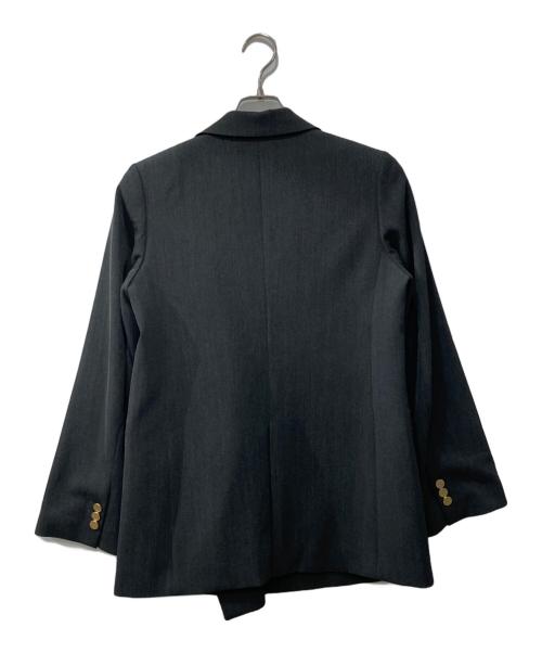 journal standard L'essage（ジャーナルスタンダード レサージュ）journal standard L'essage (ジャーナルスタンダード レサージュ) ヴィスポリギャバブレザージャケット/テーラードジャケット グレー サイズ:Fの古着・服飾アイテム