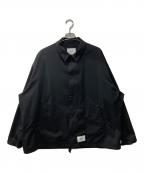 WTAPSダブルタップス）の古着「SMOCK 01 / JACKET / CTPL. RIPSTOP. WTVUA ジャケット」｜ブラック