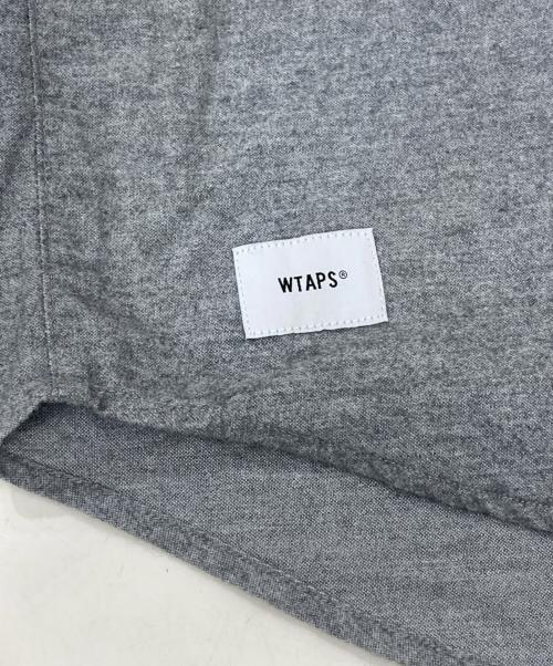 WTAPS（ダブルタップス）WTAPS (ダブルタップス) LEAGUE SS SHIRT/リーグベースボールシャツ グレー サイズ:Sの古着・服飾アイテム