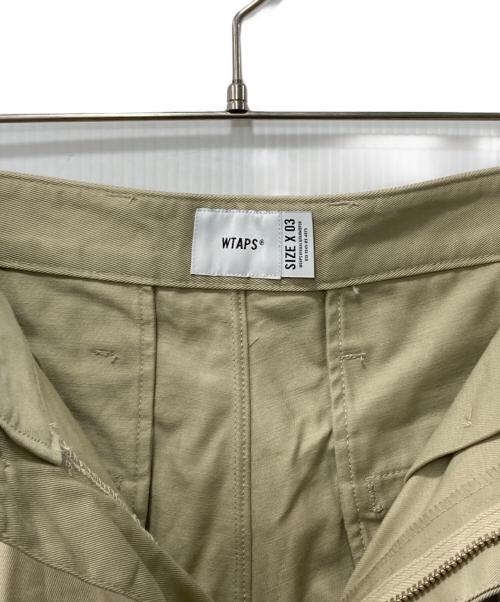 WTAPS（ダブルタップス）WTAPS (ダブルタップス) コットンチノハーフパンツ ベージュ サイズ:3の古着・服飾アイテム