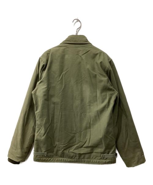 U'S NAVY（ユーエスネイビー）U'S NAVY (ユーエスネイビー) 80s/USN 海軍 A-2 デッキ ジャケット オリーブ サイズ:Sの古着・服飾アイテム