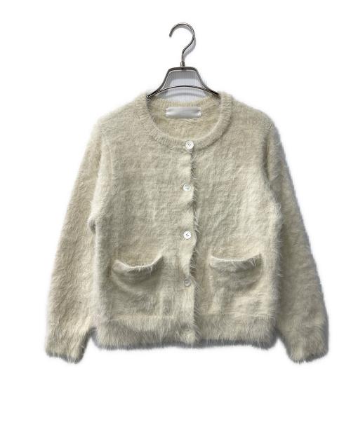 MARMARMAR（マーマーマー）MARMARMAR (マーマーマー) シャギーニットカーディガン/shaggy knit cardigan ベージュ サイズ:表記なしの古着・服飾アイテム