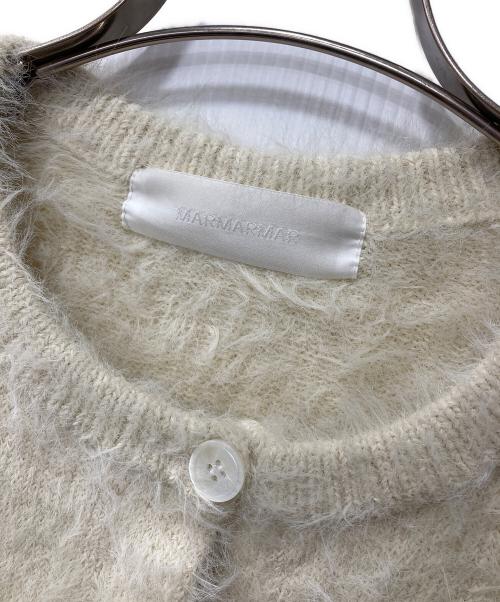 MARMARMAR（マーマーマー）MARMARMAR (マーマーマー) シャギーニットカーディガン/shaggy knit cardigan ベージュ サイズ:表記なしの古着・服飾アイテム