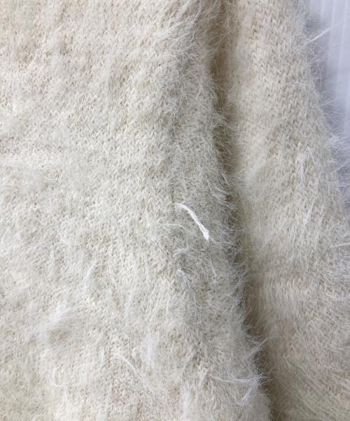 MARMARMAR（マーマーマー）MARMARMAR (マーマーマー) シャギーニットカーディガン/shaggy knit cardigan ベージュ サイズ:表記なしの古着・服飾アイテム