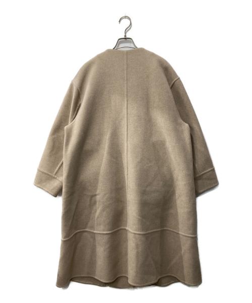 PUBLIC TOKYO（パブリックトウキョウ）PUBLIC TOKYO (パブリックトウキョウ) ウールコート ベージュ サイズ:FREEの古着・服飾アイテム