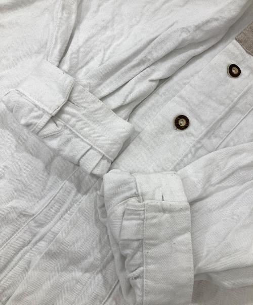 COUNTRY LINE（カントリー・ライン）COUNTRY LINE (カントリー・ライン) チロリアンシャツ ホワイト サイズ:45の古着・服飾アイテム