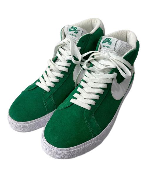 NIKE SB（ナイキエスビー）NIKE SB (ナイキエスビー) SB ZOOM BLAZER MID グリーン サイズ:29の古着・服飾アイテム