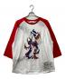 KIDILL（キディル）の古着「PUNK GIRL RAGLAN T-SHIRT」｜レッド×ホワイト