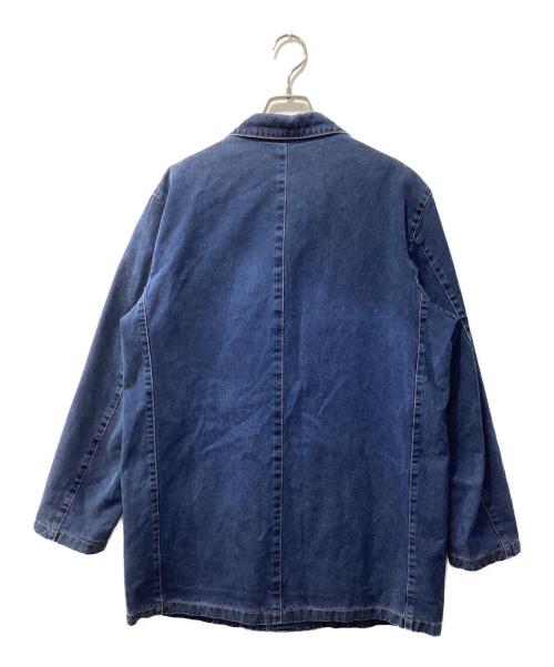 PAPAS（パパス）PAPAS (パパス) デニムカバーオール インディゴ サイズ:Mの古着・服飾アイテム