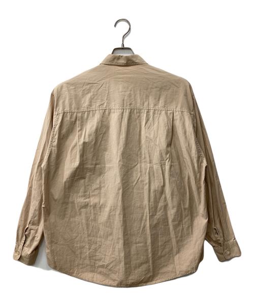 AURALEE（オーラリー）AURALEE (オーラリー) WASHED FINX TWILL BIG SHIRTS ベージュ サイズ:4の古着・服飾アイテム