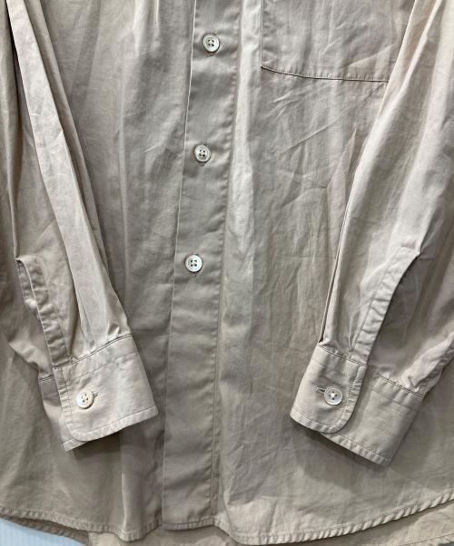 AURALEE（オーラリー）AURALEE (オーラリー) WASHED FINX TWILL BIG SHIRTS ベージュ サイズ:4の古着・服飾アイテム