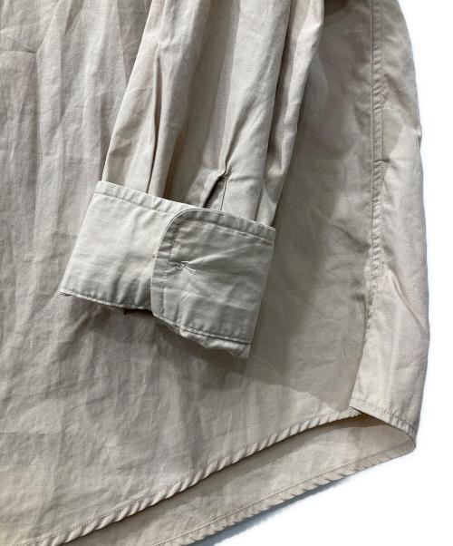 AURALEE（オーラリー）AURALEE (オーラリー) WASHED FINX TWILL BIG SHIRTS ベージュ サイズ:4の古着・服飾アイテム