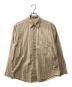 AURALEE（オーラリー）の古着「WASHED FINX TWILL BIG SHIRTS」｜ベージュ