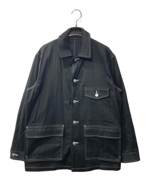 ALLEGE（アレッジ）ALLEGE (アレッジ) ステッチカバーオール/ジャケット ブラック サイズ:1の古着・服飾アイテム
