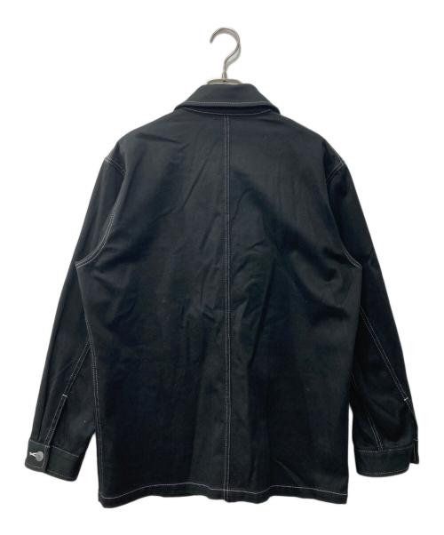ALLEGE（アレッジ）ALLEGE (アレッジ) ステッチカバーオール/ジャケット ブラック サイズ:1の古着・服飾アイテム