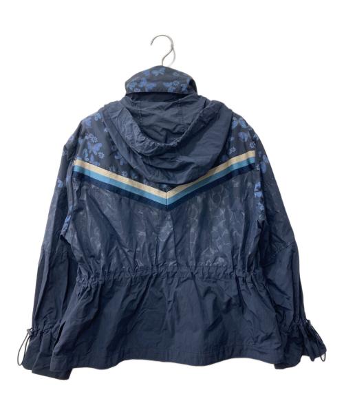 COACH（コーチ）COACH (コーチ) フローラル ウィンド ブレーカー ネイビー サイズ:XSの古着・服飾アイテム