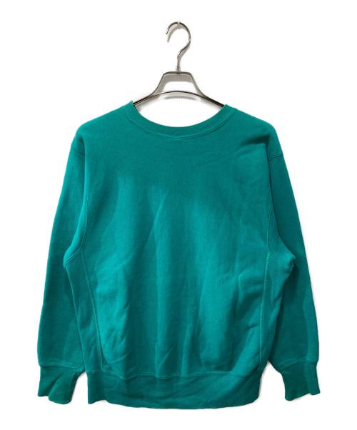 Champion REVERSE WEAVE（チャンピオン リバース ウィーブ）Champion REVERSE WEAVE (チャンピオン リバース ウィーブ) 80‐90s/裏起毛スウェット グリーン サイズ:Lの古着・服飾アイテム