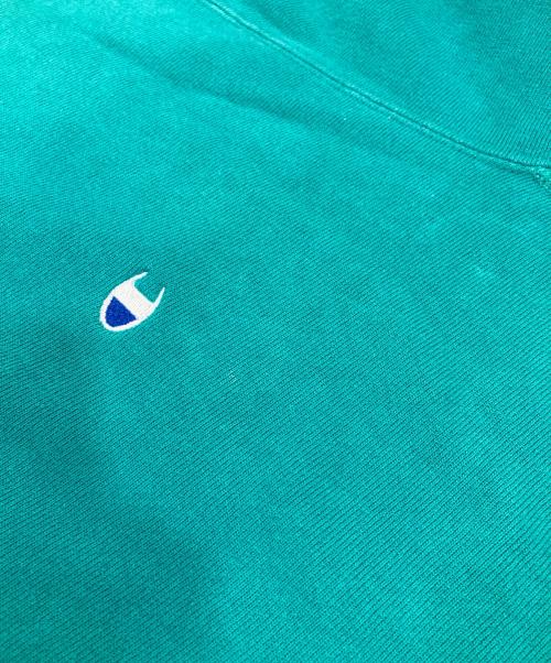 Champion REVERSE WEAVE（チャンピオン リバース ウィーブ）Champion REVERSE WEAVE (チャンピオン リバース ウィーブ) 80‐90s/裏起毛スウェット グリーン サイズ:Lの古着・服飾アイテム