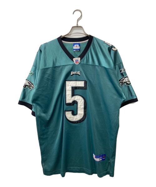 REEBOK（リーボック）REEBOK (リーボック) NFL (ナショナル・フットボール・リーグ) ゲームシャツ グリーン サイズ:3XLの古着・服飾アイテム