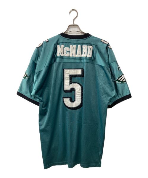 REEBOK（リーボック）REEBOK (リーボック) NFL (ナショナル・フットボール・リーグ) ゲームシャツ グリーン サイズ:3XLの古着・服飾アイテム