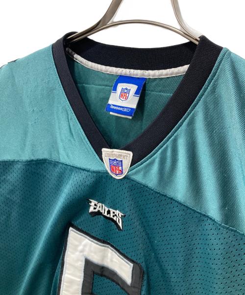 REEBOK（リーボック）REEBOK (リーボック) NFL (ナショナル・フットボール・リーグ) ゲームシャツ グリーン サイズ:3XLの古着・服飾アイテム