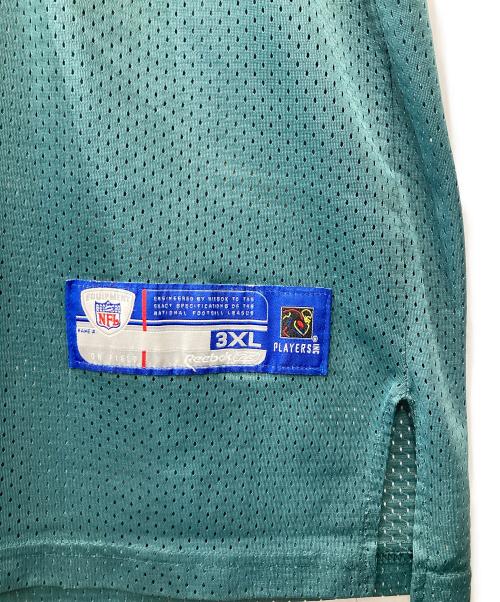 REEBOK（リーボック）REEBOK (リーボック) NFL (ナショナル・フットボール・リーグ) ゲームシャツ グリーン サイズ:3XLの古着・服飾アイテム
