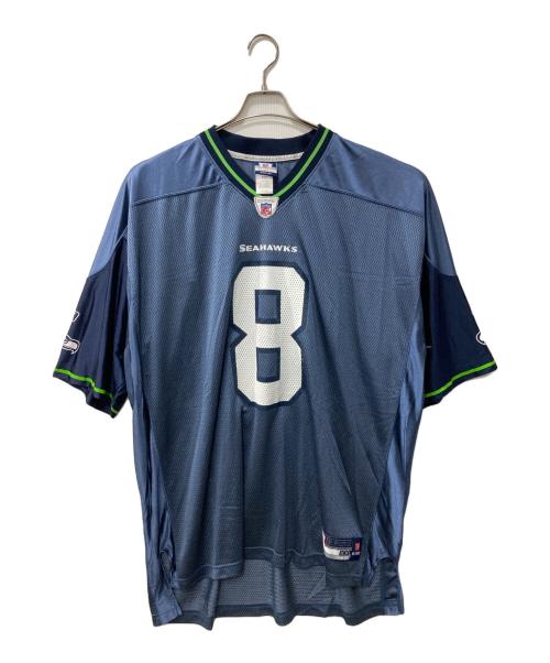 REEBOK（リーボック）REEBOK (リーボック) NFL (ナショナル・フットボール・リーグ) ゲームシャツ ネイビー サイズ:2XLの古着・服飾アイテム