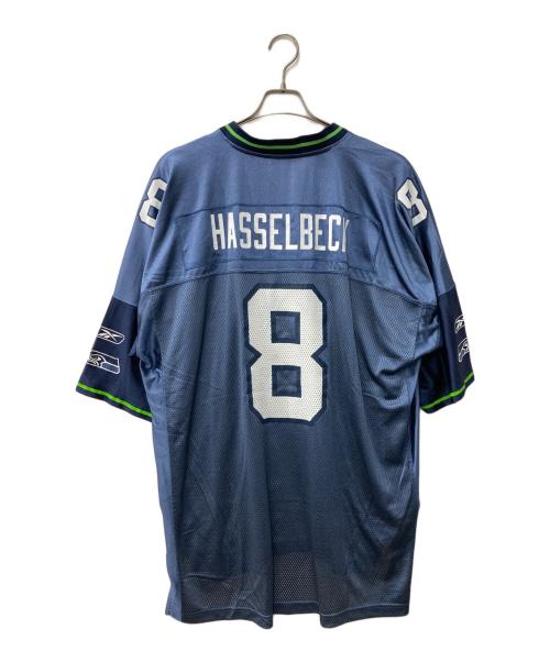 REEBOK（リーボック）REEBOK (リーボック) NFL (ナショナル・フットボール・リーグ) ゲームシャツ ネイビー サイズ:2XLの古着・服飾アイテム