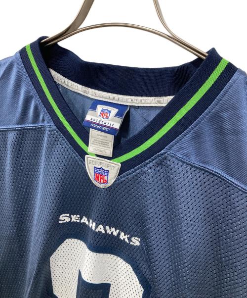 REEBOK（リーボック）REEBOK (リーボック) NFL (ナショナル・フットボール・リーグ) ゲームシャツ ネイビー サイズ:2XLの古着・服飾アイテム